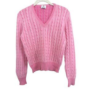 Domenico Vacca 100% Cashmere Cable Knit Sweater